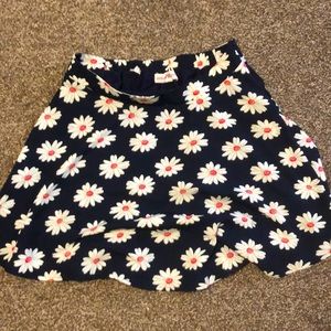 Blue flower skirt